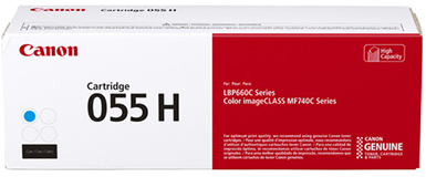 Canon CART-055H Cyan High Yield Toner Cartridge For LBP660C & MF740C Series